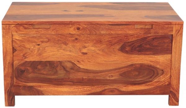 Truhe Tara 90x45x45 aus indischem Sheesham-Massivholz