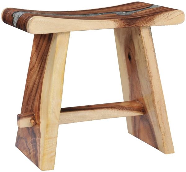 vidaXL Hocker Massives Suarholz und Polyresin 281647 Bild 12