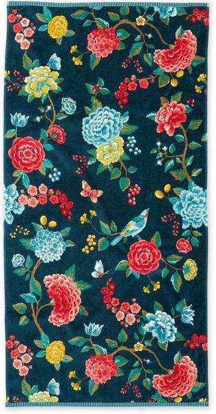 PiP Studio Badetuch PIP Studio Duschtuch Good Evening, Dunkelblau - 70 x 140, (1-St)