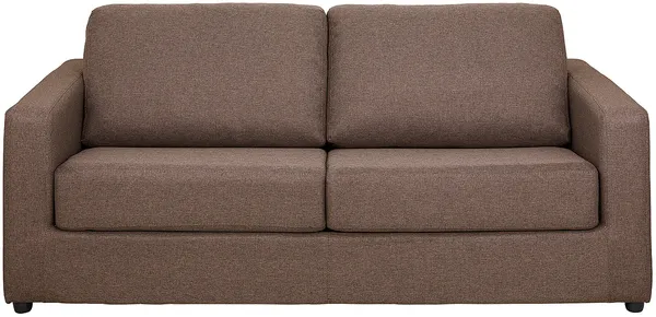 Vente-unique - DONETO Sofa Stoff Braun - B 223 cm152 cm x H 90 cm x L 194 cm