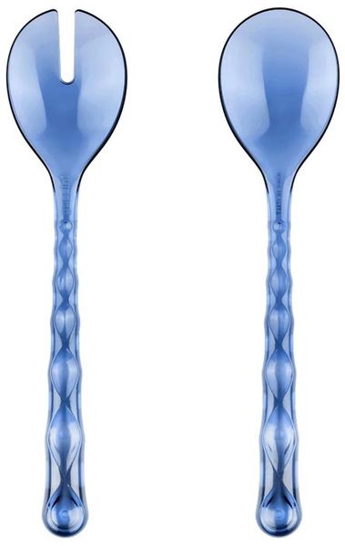 Guzzini Salatbesteck Vanity Denim blue