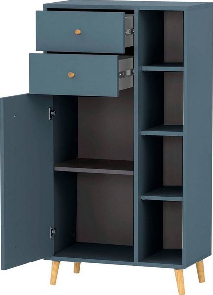 Schildmeyer Bjarne Highboard, Holzwerkstoff, Fjord, 60,2 x 33 x 113,4 cm Bild 3