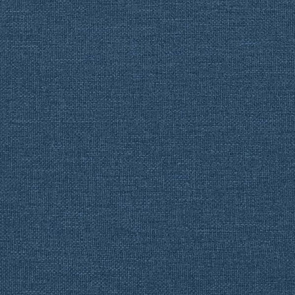 vidaXL Boxspringbett mit Matratze Blau 200x200 cm Stoff 3290601 Bild 12