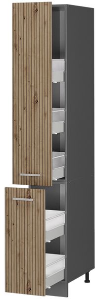Apothekerschrank R-Line Artisan-Eiche 30 cm Vicco Bild 4