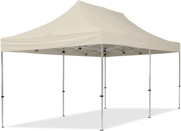 3x6 m Faltpavillon, ECONOMY Alu 32mm, creme