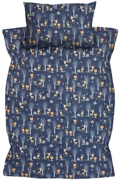 Amilian Kinderbettwäsche 100x135 - Bettwäsche Kinder - Kopfkissenbezug 40x60 cm Babybettwäsche, 2 teilig, 100% Baumwolle, für Mädchen und Jungen