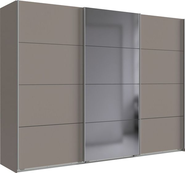 Wimex Schwebetürenschrank Ernie Kleiderschrank mit Spiegel, Made in Germany TOPSELLER (Wähle aus verschiedenen Größen deinen perfekten Stauraum) Schlafzimmerschrank in verschiedenen Breiten