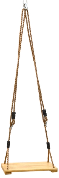Kinder Brettschaukel 38 x 20 cm Holz Kinderschaukel Schaukelsitz Schaukelbrett Bild 2