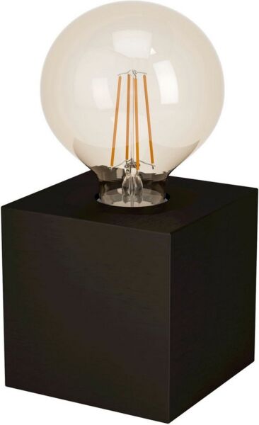 Eglo 43549 Tischleuchte PRESTWICK 2 bronze dunkel E27 1X40W L:10cm B:10cm H:10cm mit Kabelschalter