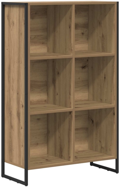 vidaXL Bücherregal Kunsthandwerk Eiche 99,5 x 30 x 108,5 cm 886539