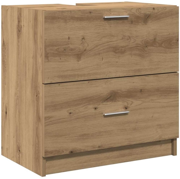 vidaXL Badezimmerschrank Artisan-Eiche 59 x 37 x 59 cm Holzwerkstoff 868822