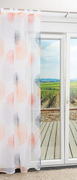 Lysel - Schlaufenschal Chip #1W in den Maßen (B x H): 140cm x 245cm in Orange/orange