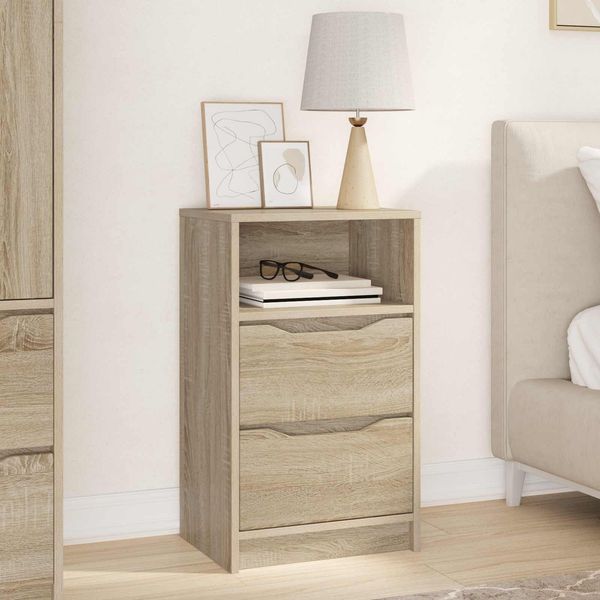 vidaXL Nachttisch Sonoma-Eiche 40 x 30 x 467 cm Holzwerkstoff 888911