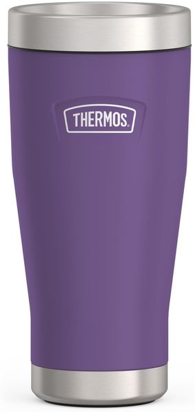 Thermos ICON Thermobecher lila 0,47l - 7h heiß & 22h kalt, Coffee to Go Becher aus Edelstahl, absolut dicht, spülmaschinenfest, BPA-frei