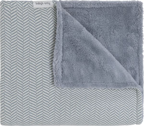 Baby's Only Babybettdecke Teddy Dawn Nordic Blue /