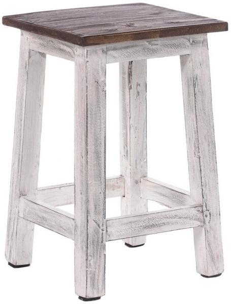 DESIGN DELIGHTS Hocker Sitzhocker MADERO, 48x30cm(HxB) Altholz Holzhocker, massivholz Hocker