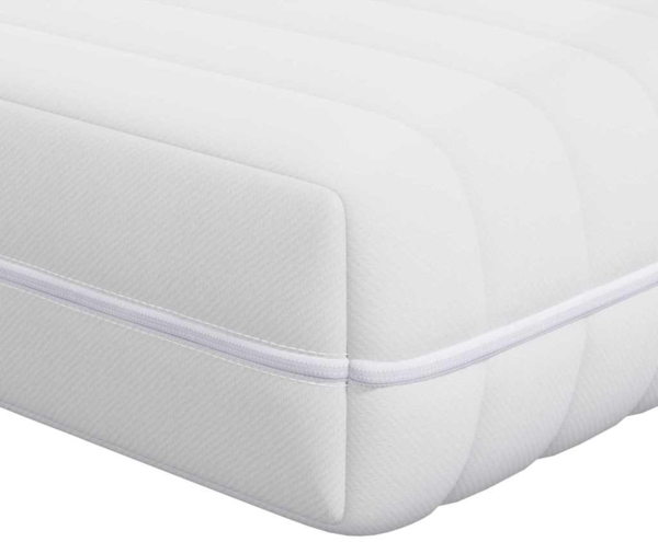 vidaXL Matratze Weiß 60 x 120 cm Taschenfeder 4106423