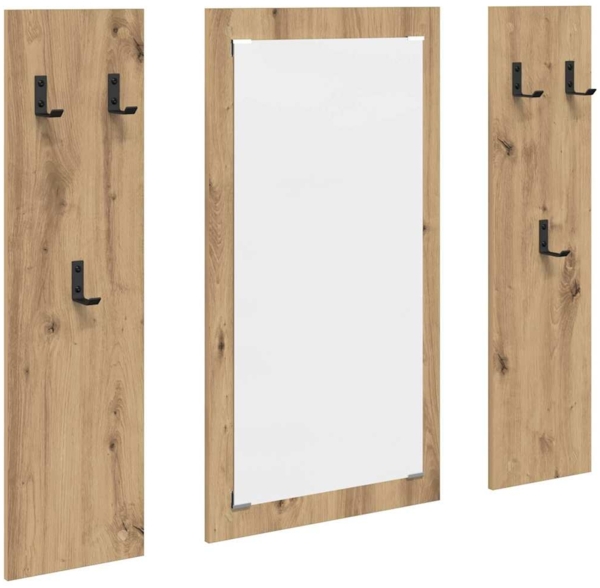 vidaXL Wandmontierter nachttisch Artisan-Eiche 96 x 1,5 x 90 cm 874538