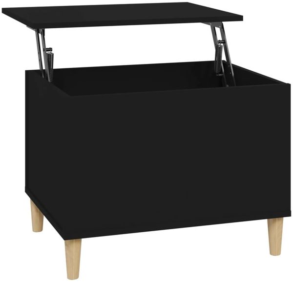 vidaXL Couchtisch Schwarz 60x44,5x45 cm Holzwerkstoff 819565 Bild 2
