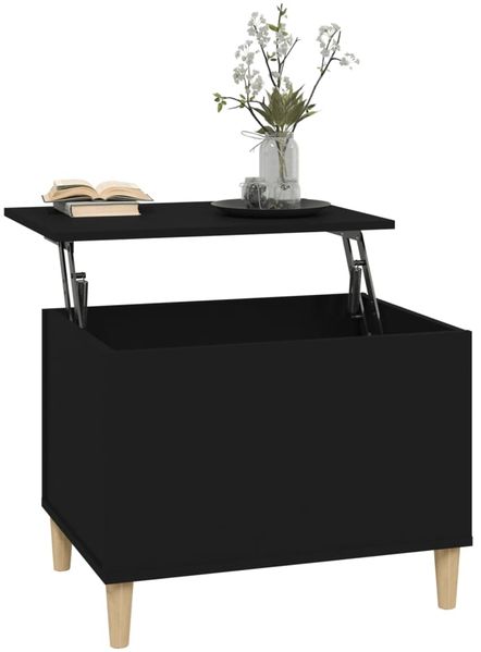 vidaXL Couchtisch Schwarz 60x44,5x45 cm Holzwerkstoff 819565 Bild 8