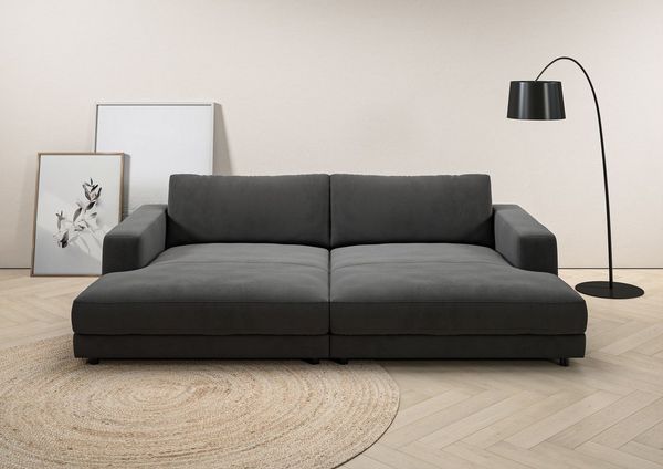 Places of Style Loungesofa Enisa, B/T/H: 290/170/85 cm, Zeitloses und stylisches Loungemöbel, Mega-Sofa, Big-Sofa XXL
