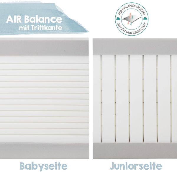 roba Babybettmatratze 'safe asleep®' 60 x 120 x 9 cm - AIR BALANCE PREMIUMMESH - optimales Schlafklima Bild 11