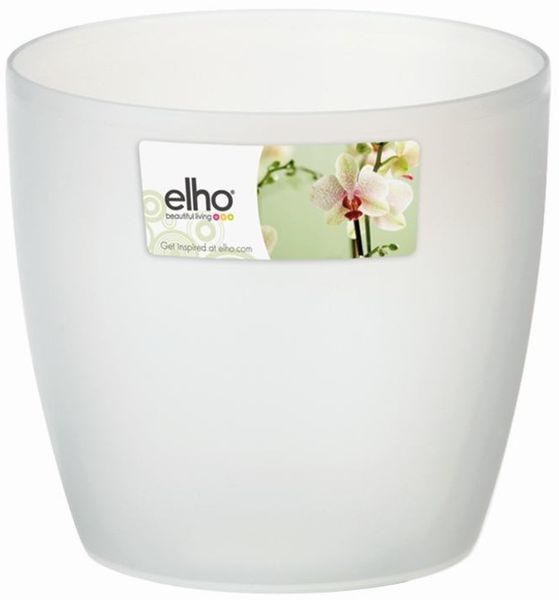 elho Übertopf Blumentopf Pflanztopf Brussels Orchidee 16 cm transparent