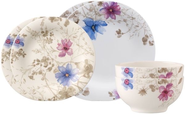 Villeroy & Boch Mariefleur Gris Basic Basic-Set 6-teilig