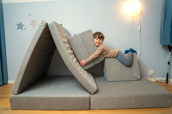 KETTLER 'Kreaty' Kinderspielsofa, grau