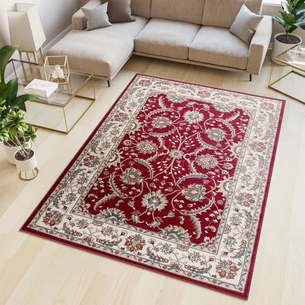 Tapiso Teppich DUBAI, rechteckig, Höhe: 10 mm, Wohnzimmer, Schlafzimmer, Kurzflor
