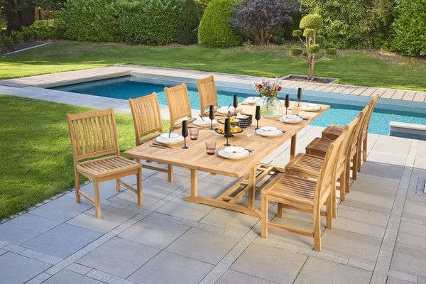 LC Garden »Catur« Gartentisch 196/296x110cm