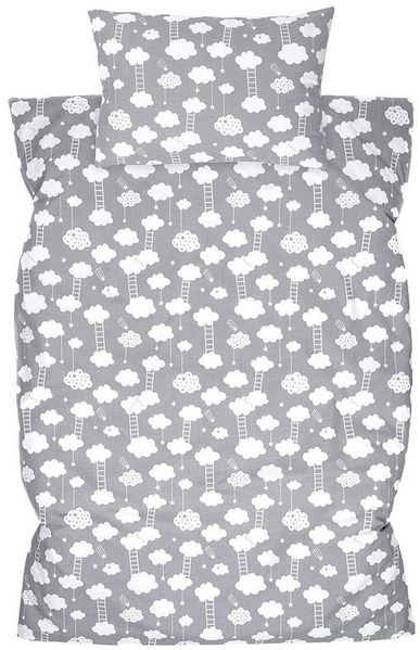 Amilian Bettwäsche Bettbezug 100 x 135 cm, Kopfkissenbezug 40 x 60 cm, 2 teilig, 100% Baumwolle