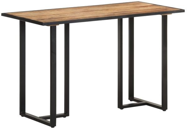 vidaXL Esstisch 120 cm Raues Mangoholz 320689