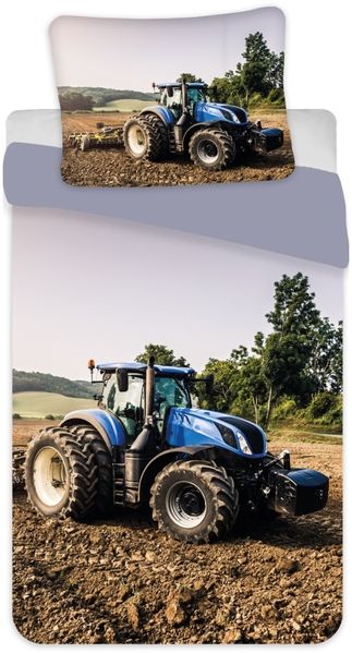 Traktor-Bettwäsche 140 x 200 100 % Baumwolle