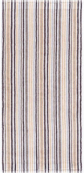 Egeria Handtücher Combi Stripes, Walkfrottee (2-St), mit feinen Streifen, 100% Baumwolle