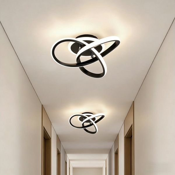 BlingBin LED Deckenleuchte 21W 2100LM Deckenlampe, Kreatives Blumendesign Deckenbeleuchtung, Speicherfunktion, LED fest integriert, Warmweiß, Kaltweiß, Neutralweiß, Blumen Lampe für Wohnzimmer Esszimmer Kinderzimmer