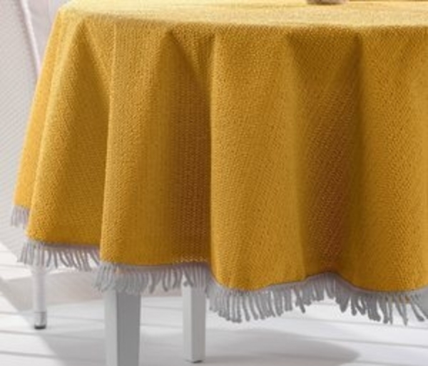 Beautex Tischdecke Garten Balkon Terrasse Camping Tischdecke, Eckig Rund Oval, Größe und (1-tlg) Bild 6