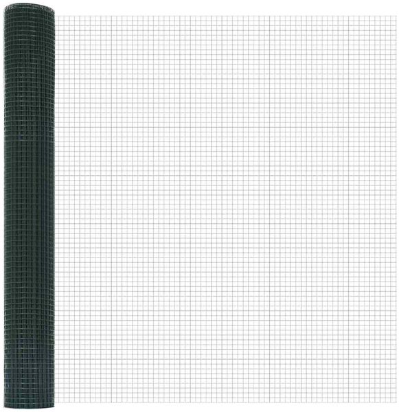 vidaXL Schweißdrahtzaun mit Spikes 25 x 1,2 m PVC-beschichteter Stahl 3352084 Bild 6
