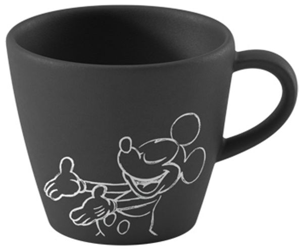 Villeroy & Boch Manufacture Rock - Mickey Mouse Espressotasse 60 ml 6er Set