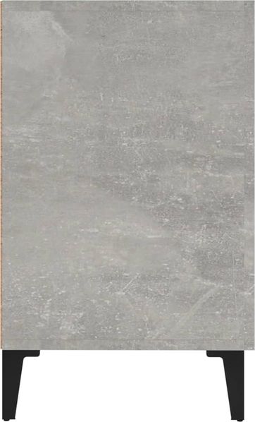 Sideboard, Kommode Betongrau 100x36x60 cm Holzwerkstoff j1143p Bild 6