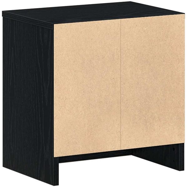 vidaXL Nachttisch mit Schublade Schwarz 39x28x41 cm 858751 Bild 8