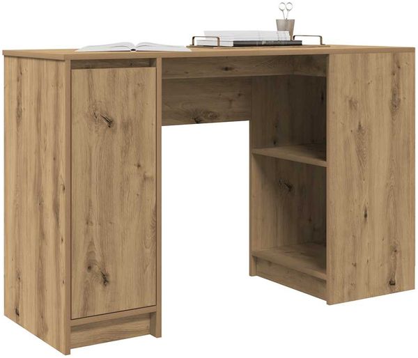 vidaXL Schreibtisch Artisan-Eiche 120x42x76 cm Holzwerkstoff 861822 Bild 4