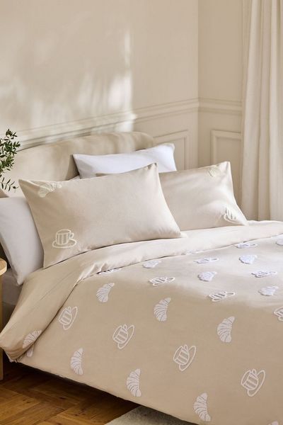 Next Bett-Set Strukturierter Bett- und Kissenbezug, Set, Bezug: Baumwolle