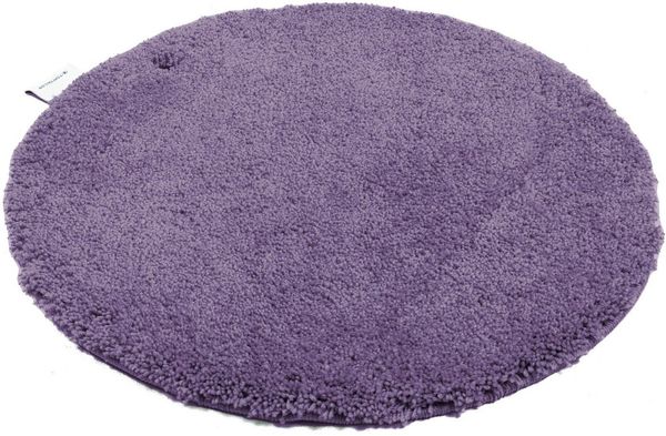 TOM TAILOR HOME Badematte Cozy Bath UNI, Höhe 27 mm, rutschhemmend beschichtet, fußbodenheizungsgeeignet, Polyester, rund, Badteppich, Uni Farben, rechteckig, rund und oval erhältlich