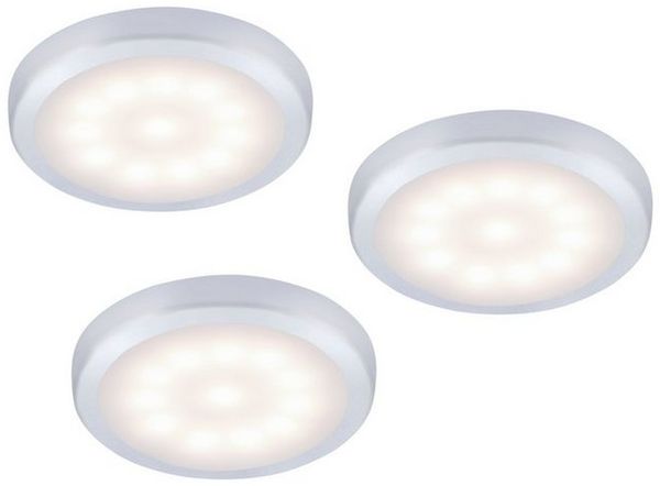 JUST LIGHT Unterschrankleuchte THEO, LED fest integriert, Warmweiß, LED Unterbauleuchte, Küchenlampe, Küchenbeleuchtung