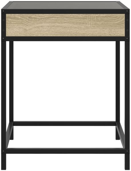 vidaXL Couchtisch mit Infinity-LED Sonoma-Eiche 40x40x51 cm 847673 Bild 6