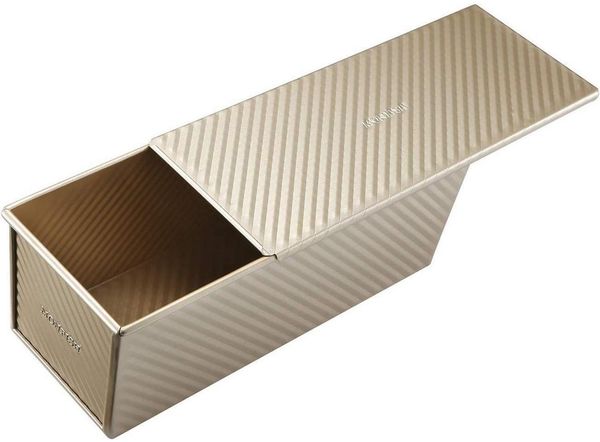 Monfish Brotbackform Pullman Laib Pfanne 1000g Teig Antihaft 34x13,5x12 cm
