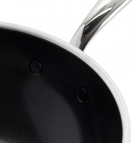 GreenPan Premiere Wok 30 cm Edelstahl