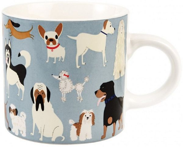 Rex London Becher Best in Show - Hunde, Keramik, für ca. 350 ml, geeignet für Spülmaschine
