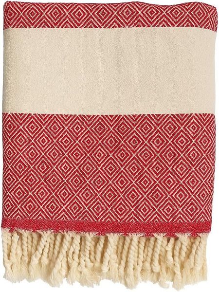 livessa Strandtuch Strandtuch - Saunatuch - Turkish Hamamtuch - Baumwolle Handtücher, Baumwolle, Größe 90x180 cm - 100% Baumwolle